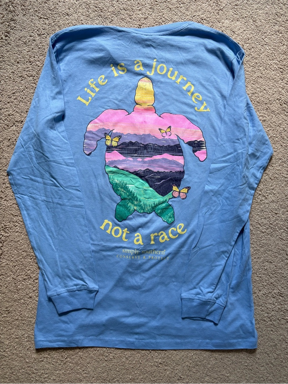 Simply Southern Long Sleeve Tee •Size M